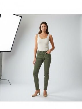 Faded Glory Forest Green Leggings Trousers 16W
